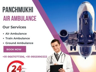 hire-life-sustaining-panchmukhi-air-ambulance-services-in-varanasi-with-advanced-icu-setup