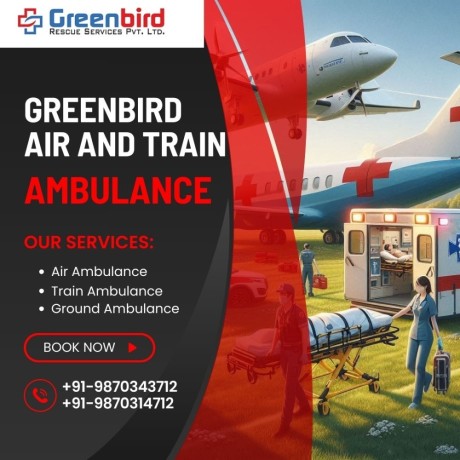 book-hassle-free-air-transportation-service-with-greenbird-air-and-train-ambulance-service-in-gorakhpur-big-0